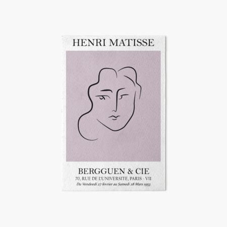 Item preview, Henri Matisse - Tete de femme - Matisse Prints designed and sold by artswag.