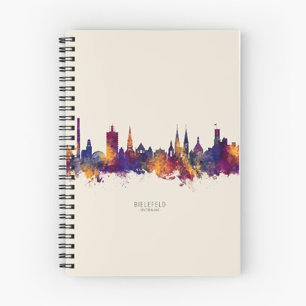 Item preview, Bielefeld Germany Skyline designed and sold by ArtPrints.