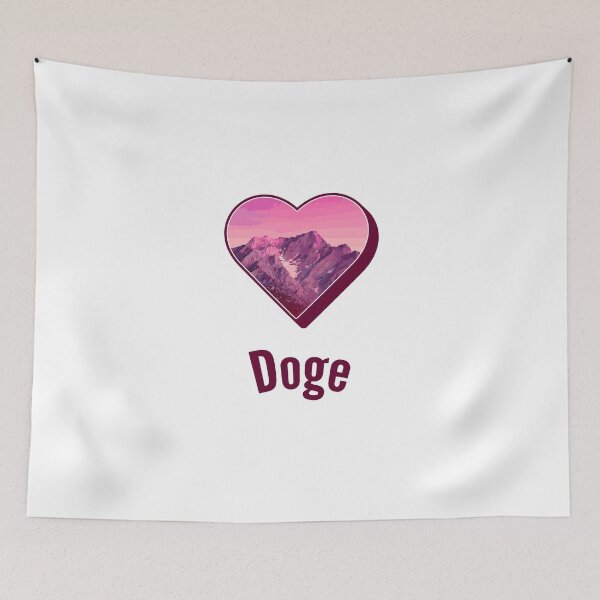 Item preview, Doge Heart designed and sold by Quantum-Duck.