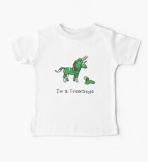 I'm A Triceratops (Unicorn + Narwhals) Baby Tee