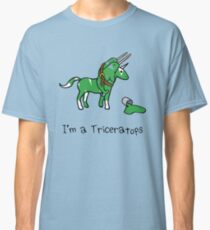 I'm A Triceratops (Unicorn + Narwhals) Classic T-Shirt