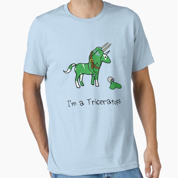 Item preview, I'm A Triceratops (Unicorn + Narwhals) designed and sold by jezkemp.