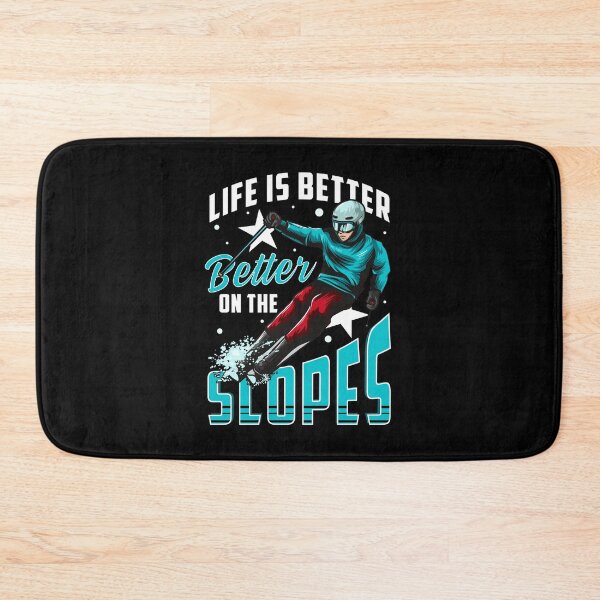 Item preview, Life Is Better On The Slopes Skiing & Snowboarding designed and sold by perfectpresents.