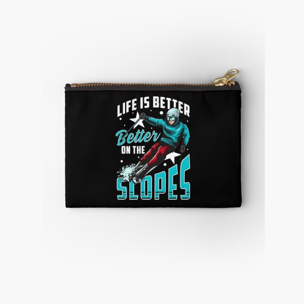 Item preview, Life Is Better On The Slopes Skiing & Snowboarding designed and sold by perfectpresents.