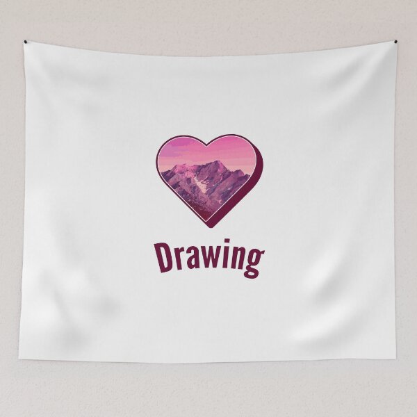 Item preview, Drawing Heart designed and sold by Quantum-Duck.