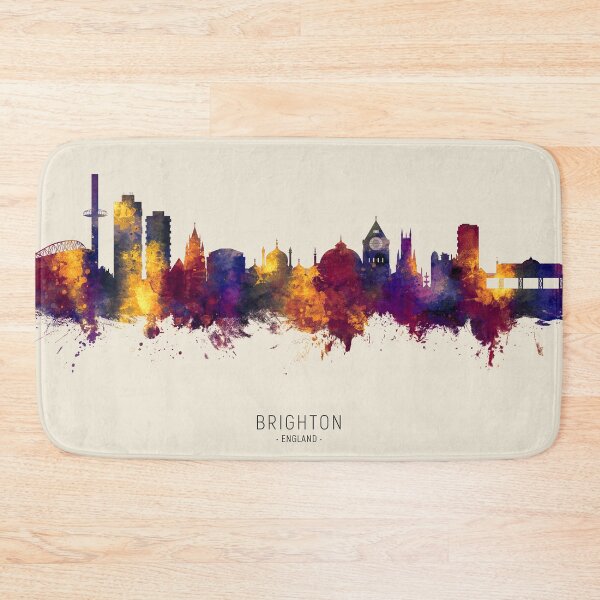 Item preview, Brighton England Skyline designed and sold by ArtPrints.