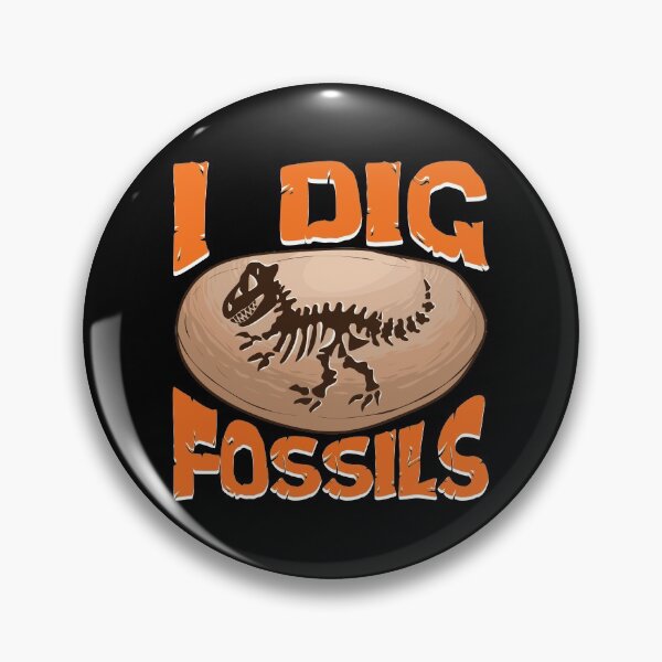 Item preview, Funny I Dig Fossils Paleontology Pun Dinosaur designed and sold by perfectpresents.