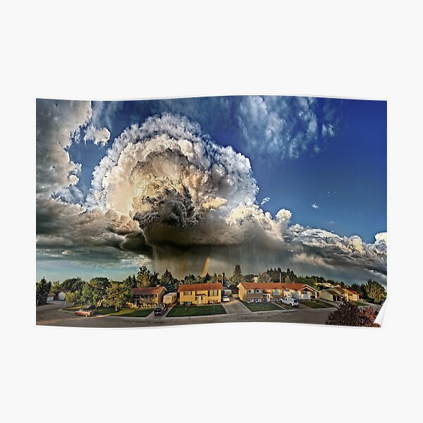 Taber Tornado - Panorama Poster