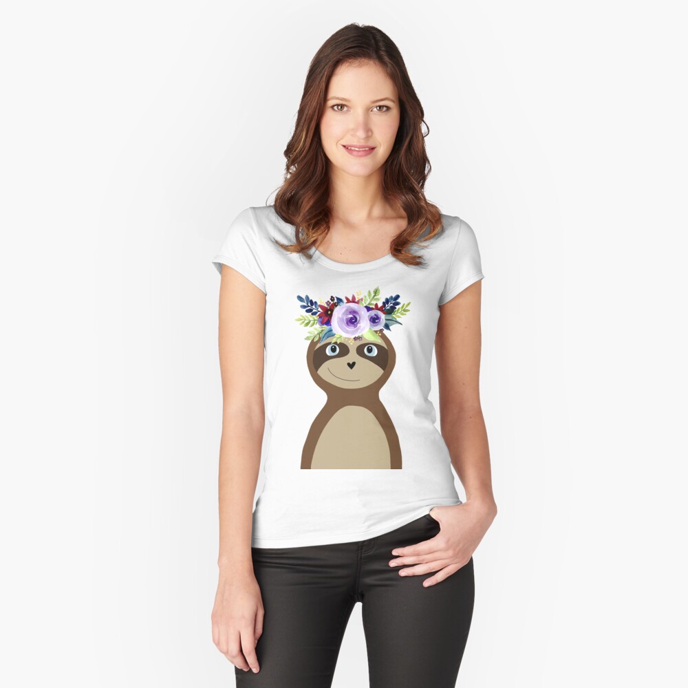 Item preview, Fitted Scoop T-Shirt designed and sold by aimeegray.