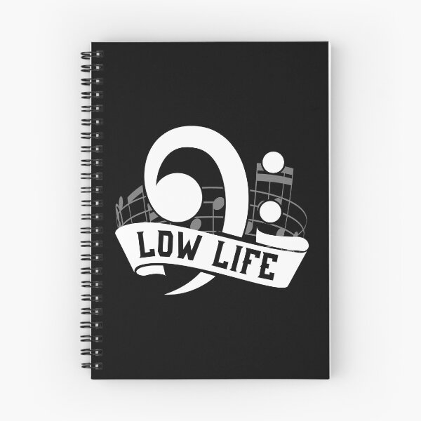 Item preview, Funny Music design | Low Life Clef design | Clef Guitar gift design designed and sold by Lisbob.