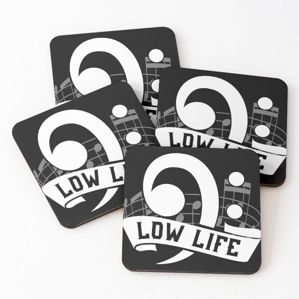 Item preview, Funny Music design | Low Life Clef design | Clef Guitar gift design designed and sold by Lisbob.