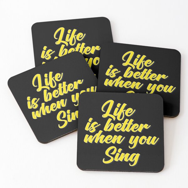 Item preview, Life Is Better When You Sing designed and sold by ProjectX23.