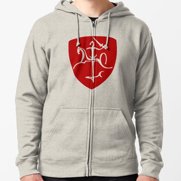 Lithuania Coat of Arms Zipped Hoodie