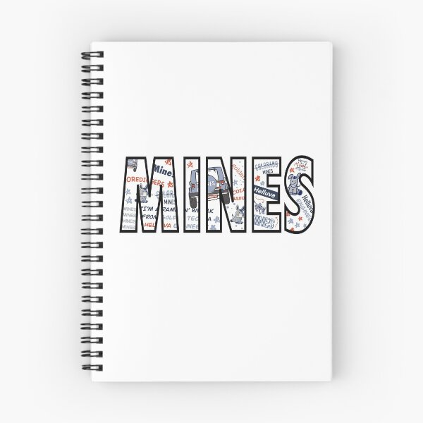 Item preview, Colorado School of Mines Block Letters designed and sold by Custom Canvas Buff.