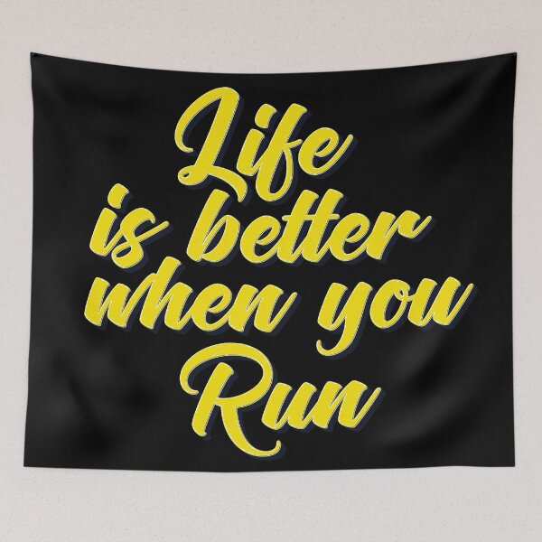 Item preview, Life is Better When You Run Running I Love to Run! designed and sold by ProjectX23.