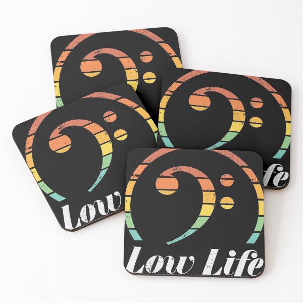 Item preview, Funny Music design | Low Life Clef design | Clef Guitar gift design designed and sold by Lisbob.