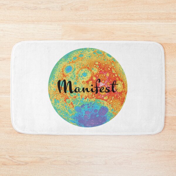 Item preview, Full Moon Color Heat Map Manifest designed and sold by bolloxologie.