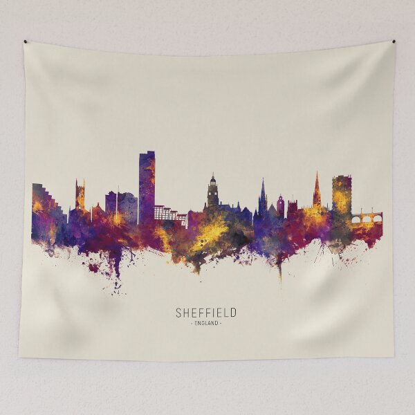 Item preview, Sheffield England Skyline designed and sold by ArtPrints.
