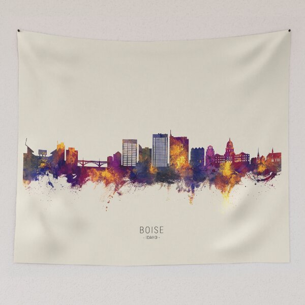 Item preview, Boise Idaho Skyline designed and sold by ArtPrints.