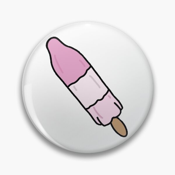 Artikelvorschau, rosa Eis am Stiel entworfen und verkauft von dinostickerss.