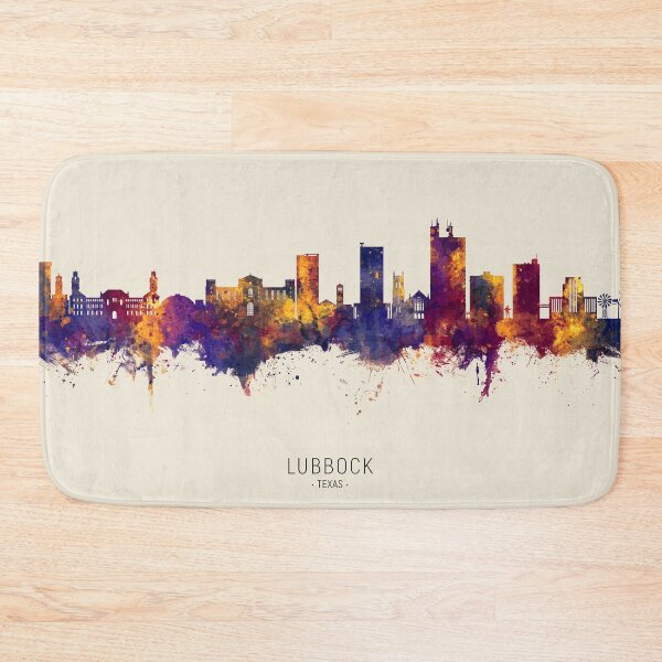 Item preview, Lubbock Texas Skyline designed and sold by ArtPrints.
