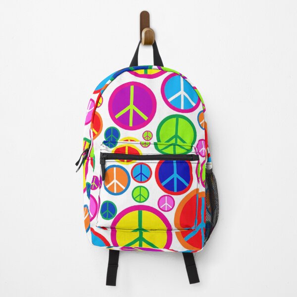 Item preview, Colorful Peace Symbols Pattern designed and sold by judgeart.