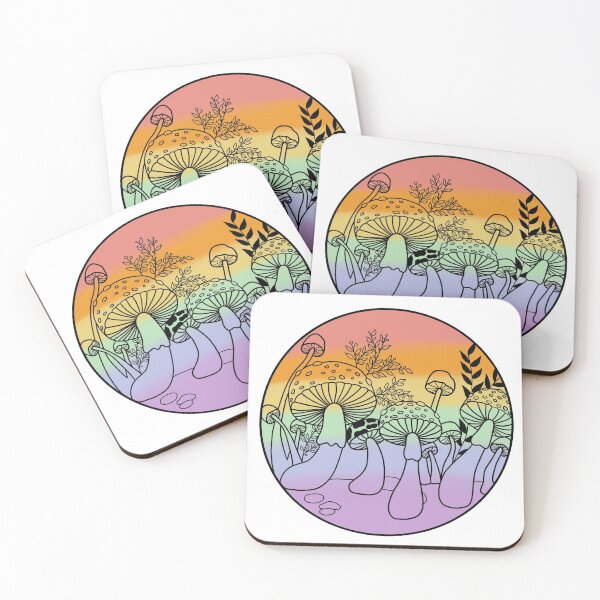 Item preview, Pride Shrooms designed and sold by Hannah Barnett.