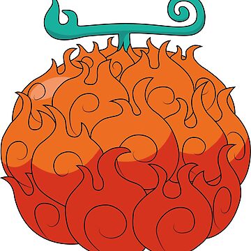 Flame Flame Fruit - Mera Mera No Mi - Sticker
