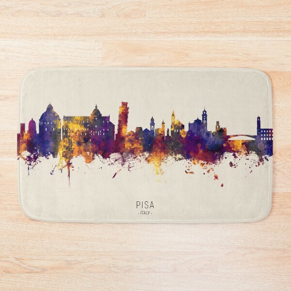 Item preview, Pisa Italy Skyline designed and sold by ArtPrints.