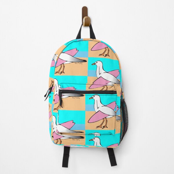 Item preview, Gulls Just Wanna Have Fun! (with background) designed and sold by Serenity Bay Creative.