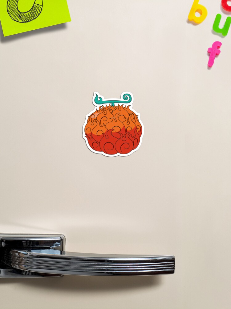 Mera Mera no mi Sticker by MangaSmart