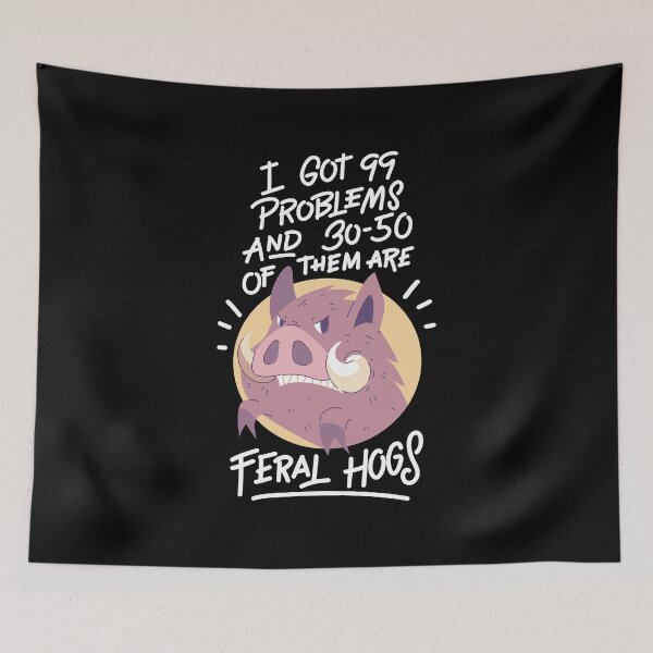 Item preview, Ich habe 99 Probleme 30-50 sind Wildschweine für die Jagd graphic designed and sold by AYDreamers.