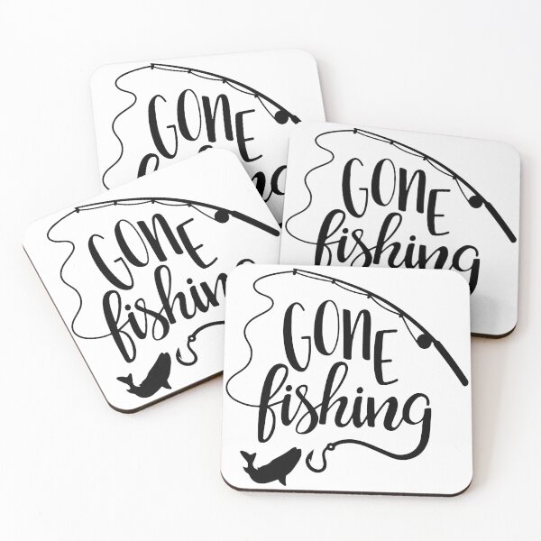 Item preview, Gone Fishing Funny Fishing Quotes Weekend Hooker Fisherman designed and sold by parimalbiswas.