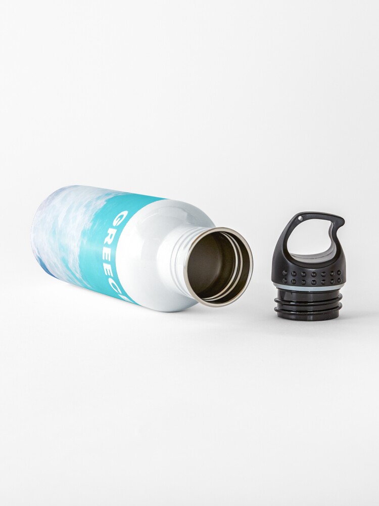 Alternate view of Summer in Greece Water Bottle