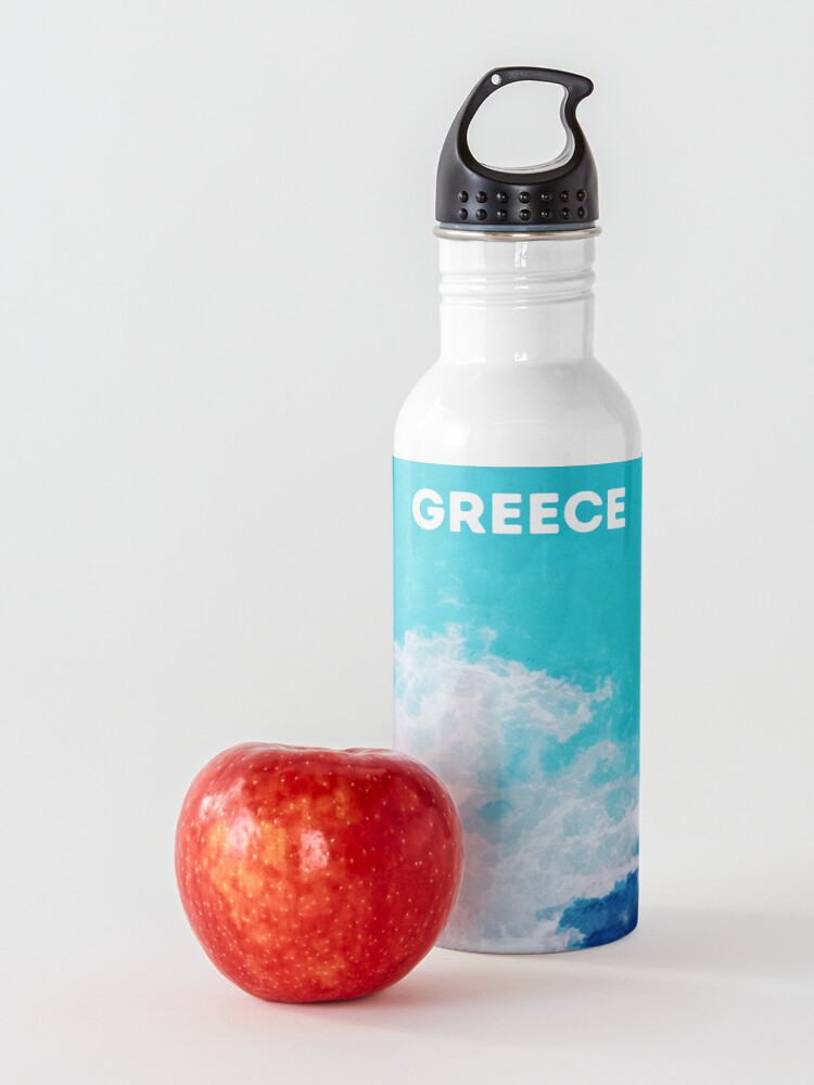 Alternate view of Summer in Greece Water Bottle