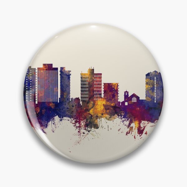 Item preview, San Mateo California Skyline designed and sold by ArtPrints.