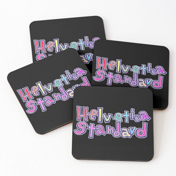 Item preview, Helvetica Standard designed and sold by artsylab.
