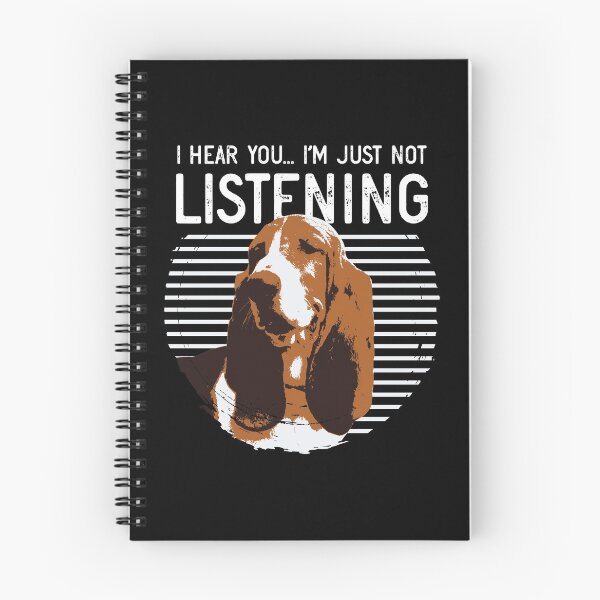 Item preview, Basset Hound Big Ears But Not Listening Design Idea design product designed and sold by Lisbob.