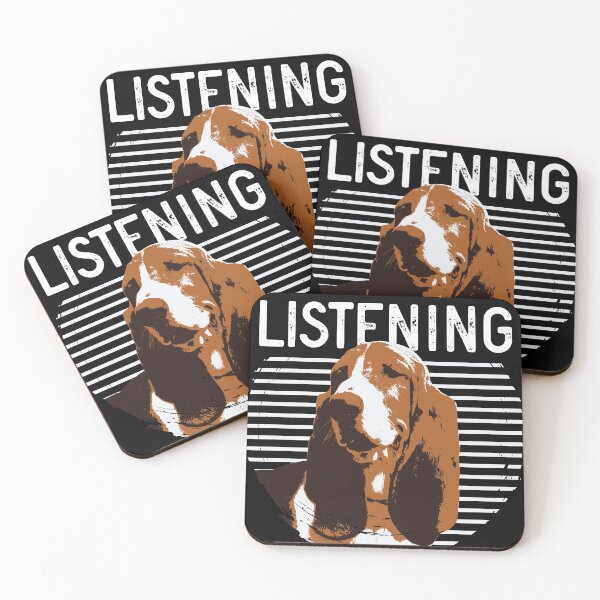 Item preview, Basset Hound Big Ears But Not Listening Design Idea design product designed and sold by Lisbob.