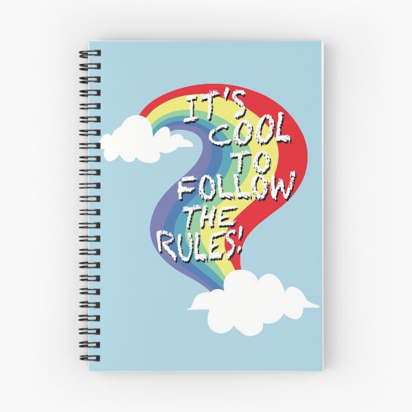 Item preview, It’s Cool To Follow The Rules! Rainbow designed and sold by SubtleSplit.