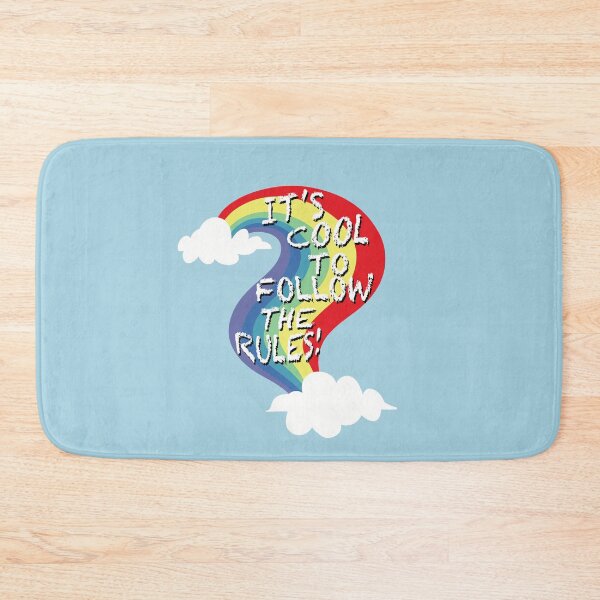 Item preview, It’s Cool To Follow The Rules! Rainbow designed and sold by SubtleSplit.