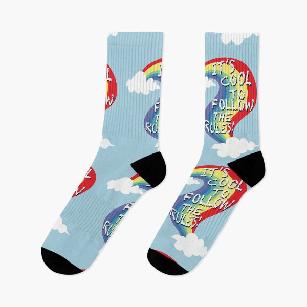 Item preview, It’s Cool To Follow The Rules! Rainbow designed and sold by SubtleSplit.