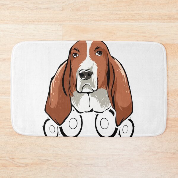 Item preview, Basset Hound Big Ears But Not Listening Design Idea design graphic designed and sold by Lisbob.