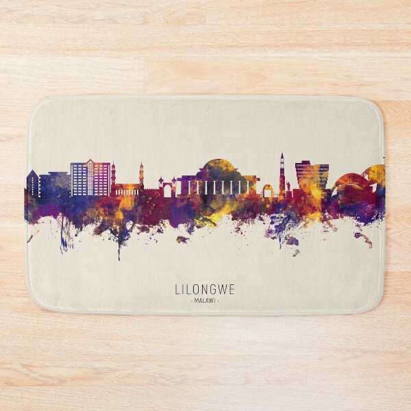 Item preview, Lilongwe Malawi Skyline designed and sold by ArtPrints.