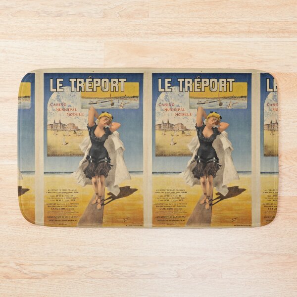 Artikelvorschau, Le Trefort vintage travel poster entworfen und verkauft von stickart-marek.