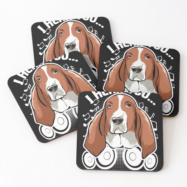 Item preview, Basset Hound Big Ears But Not Listening Design Idea design graphic designed and sold by Lisbob.