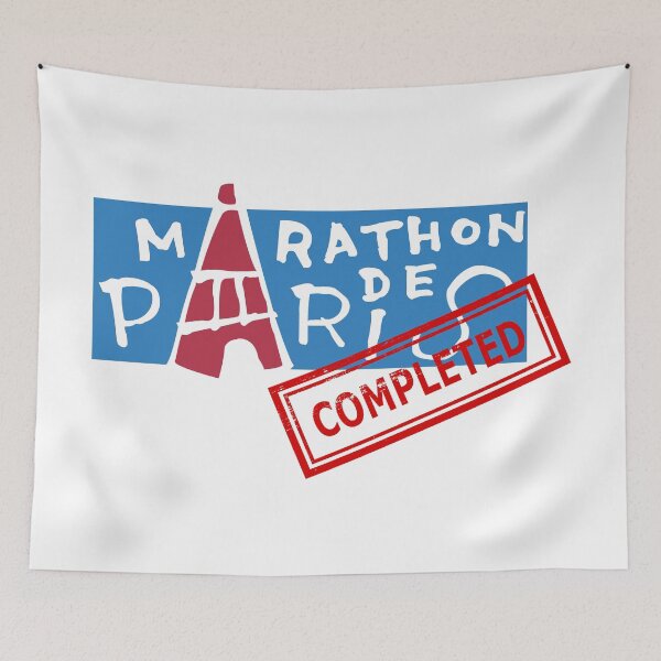 Aperçu de l'œuvre Marathon de Paris - Terminé créée et vendue par AllFest.