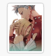 Ban X Elaine Romance Sticker