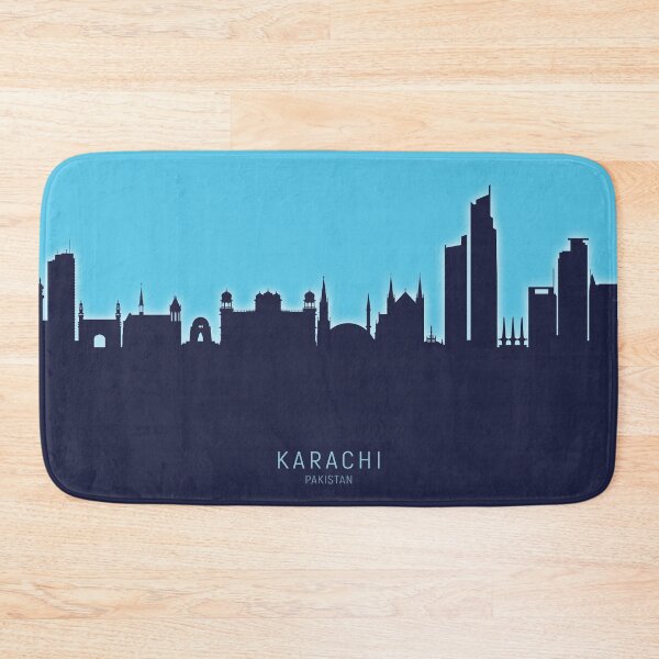 Item preview, Karachi Pakistan Skyline designed and sold by ArtPrints.