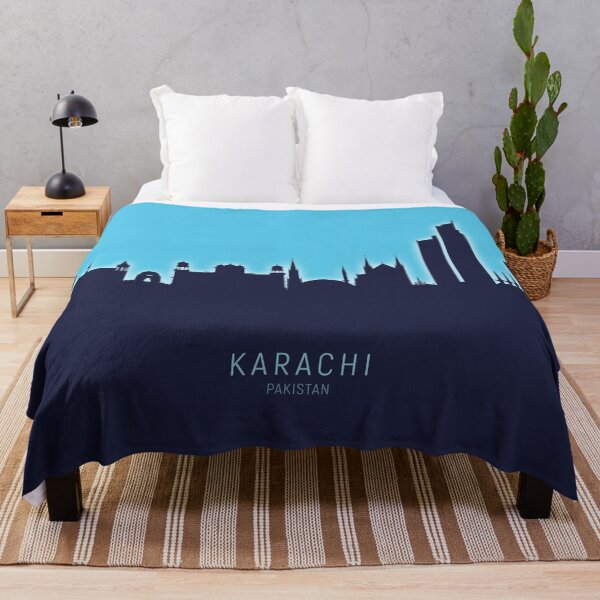 Item preview, Karachi Pakistan Skyline designed and sold by ArtPrints.